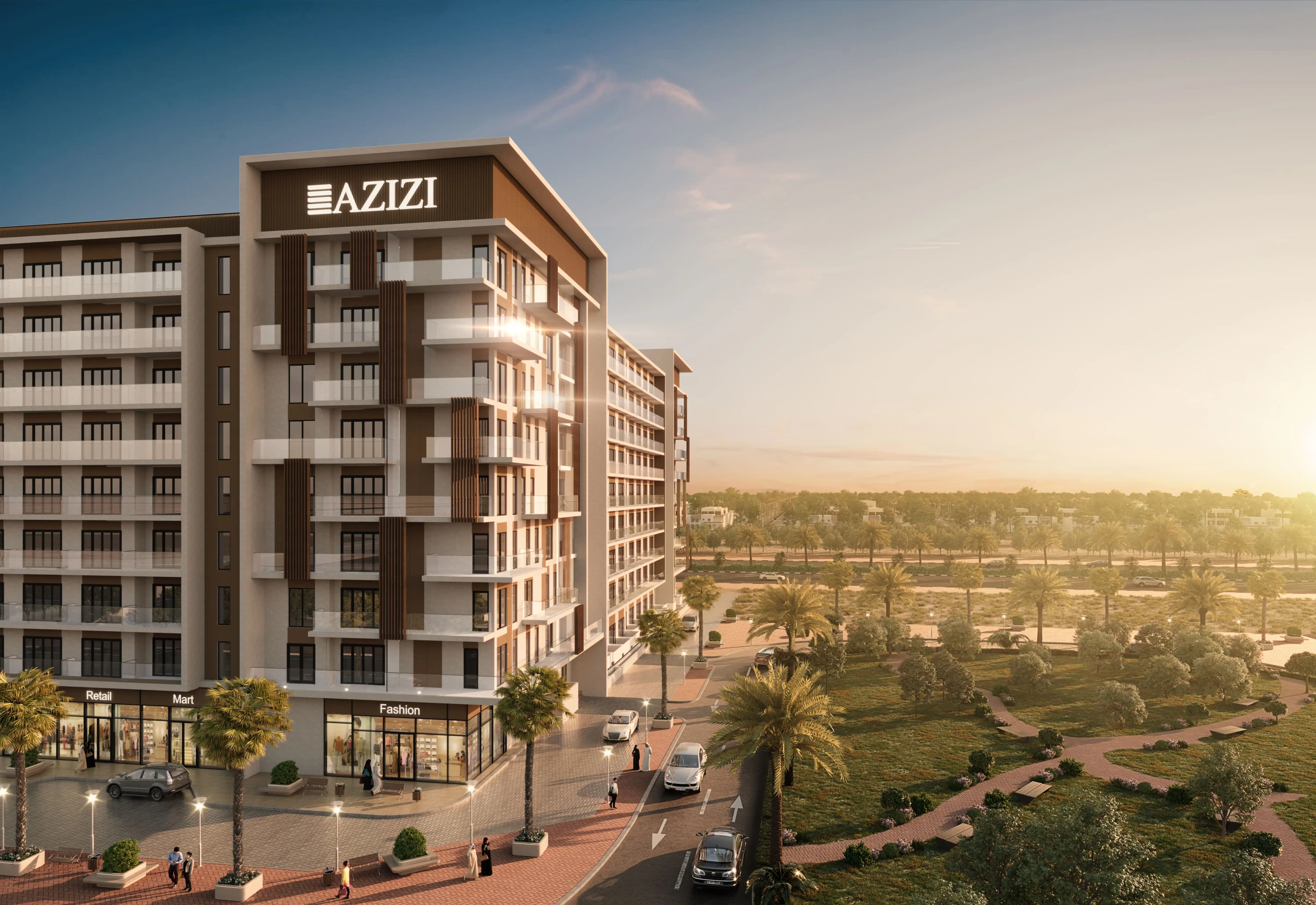 AZIZI "Beach Oasis 2 Тower A"