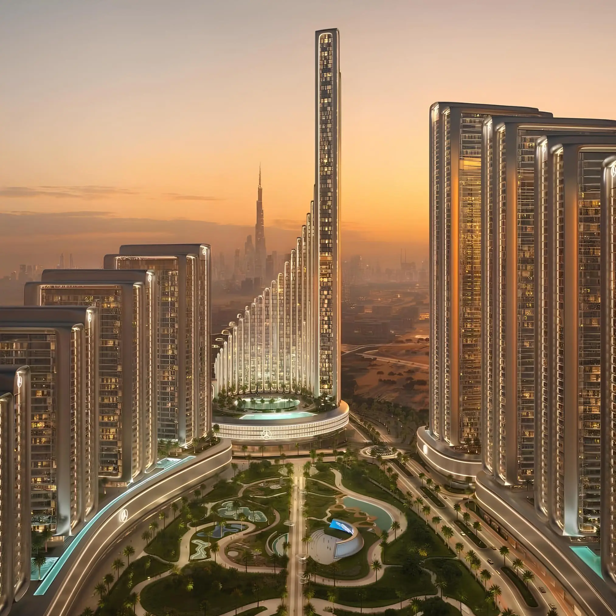 BINGHATTI "Mercedes-Benz Places – Binghatti City – Maybach 6"