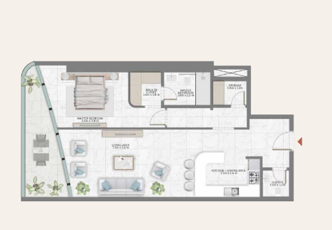 Al Habtoor Tower floor plan