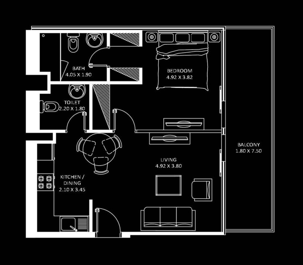 Danube Elitz 2 Apartments floor plan
