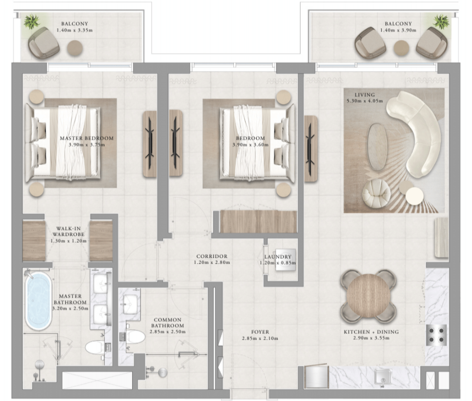 Sunridge Rashid Yachts & Marina floor plan
