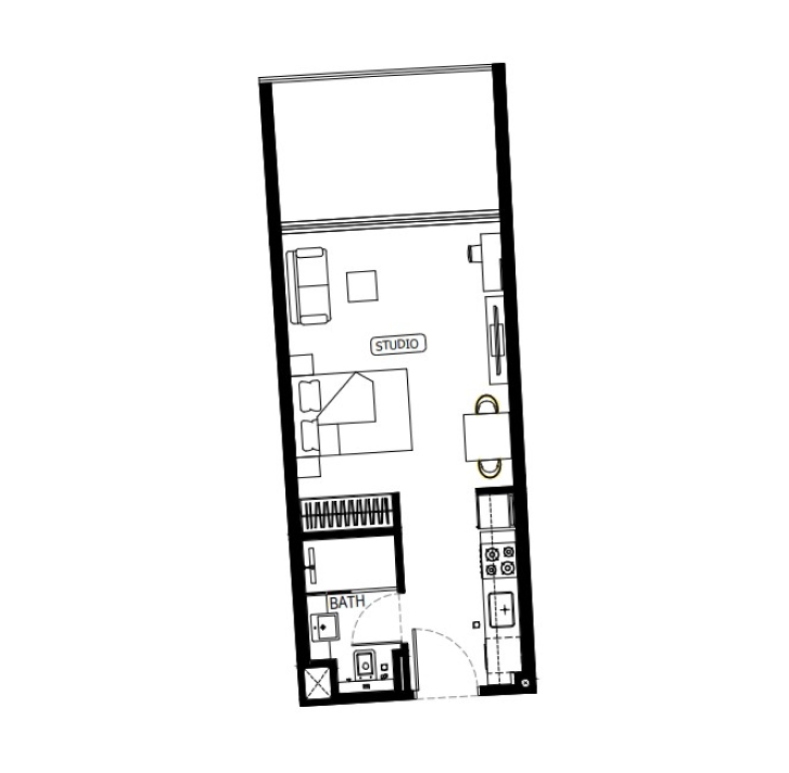 Studio Floor Plan