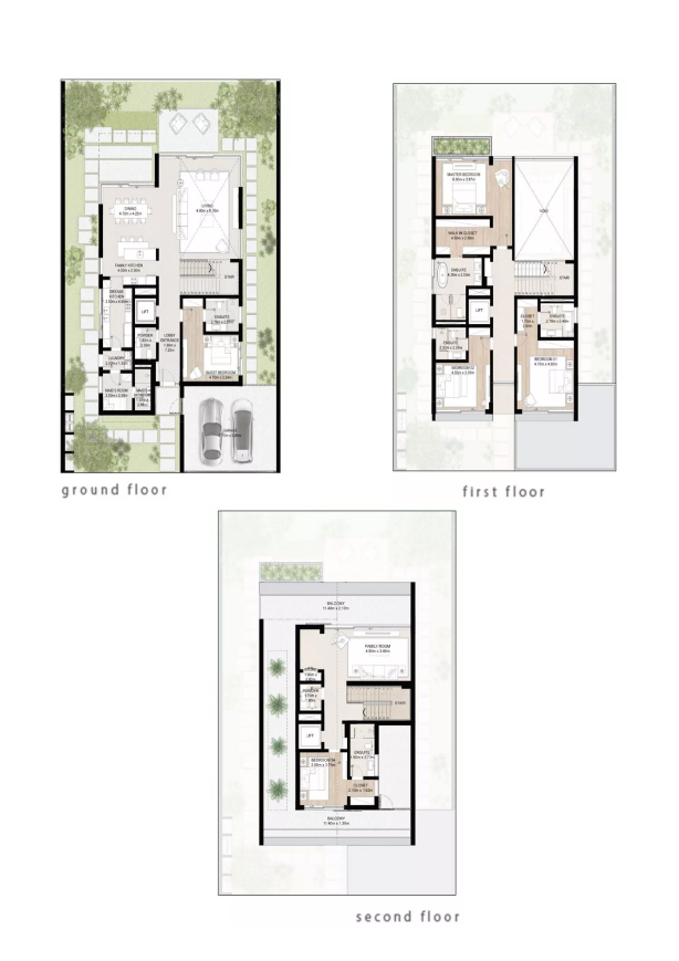 5 Bedrooms Floor Plan