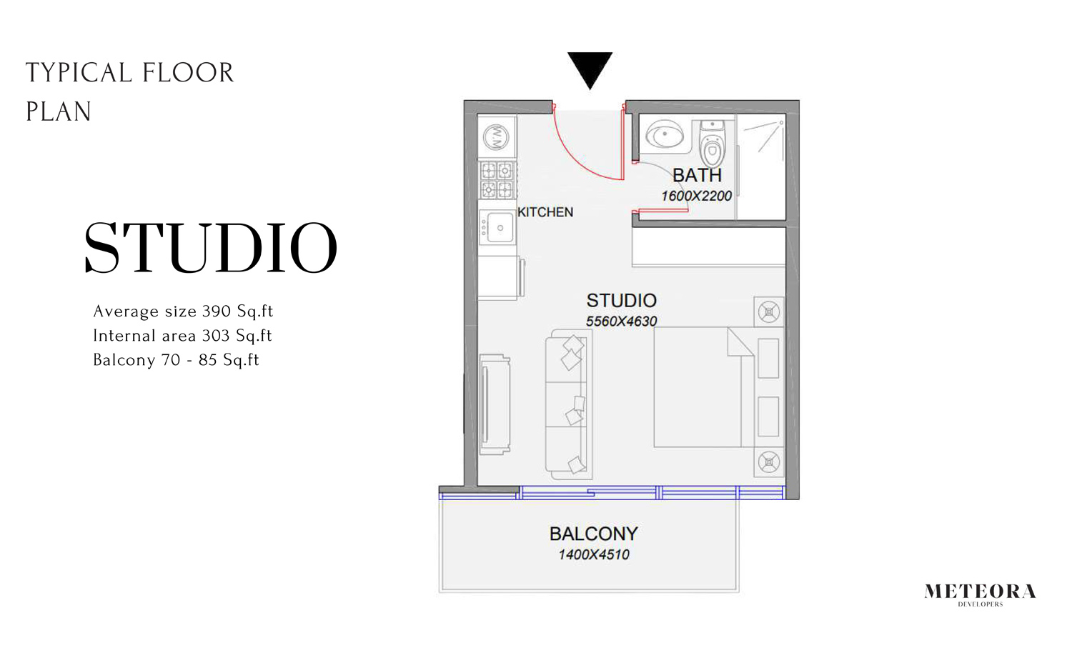 Studio Floor Plan