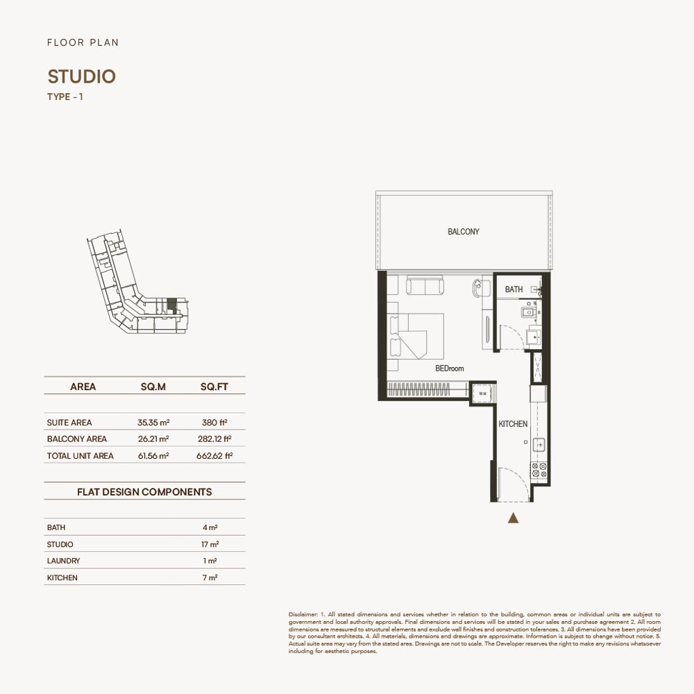 Studio Floor Plan